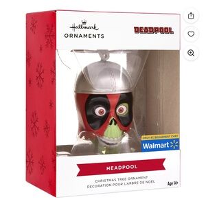 Hallmark Christmas Ornament (Marvel Deadpool Headpool)